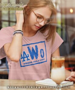 Los Angeles Dodgers Nwo Logo Women TShirt