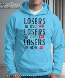 Losers In 1865 MAGA Political Hoodie