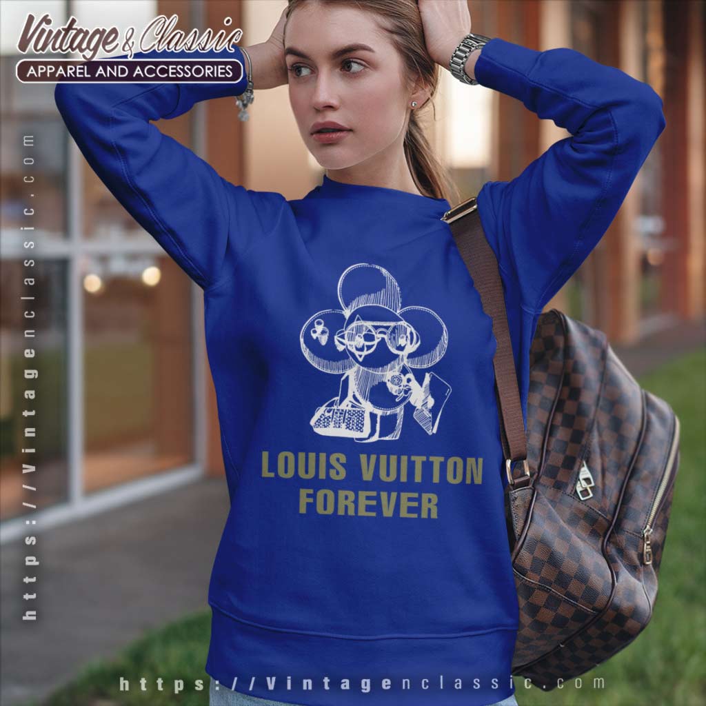 blue lv sweatshirt