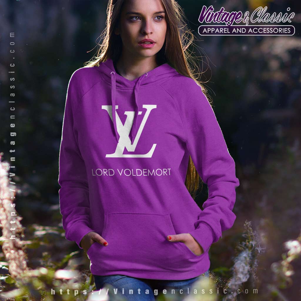Louis vuitton purple unisex hoodie for men women lv luxury brand