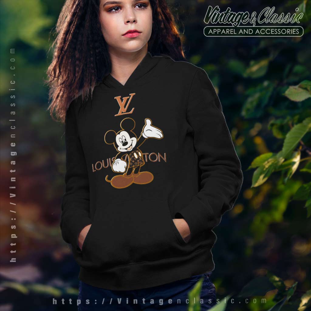 Louis Vuitton LV Mickey Mouse Fashion Shirt - Vintagenclassic Tee