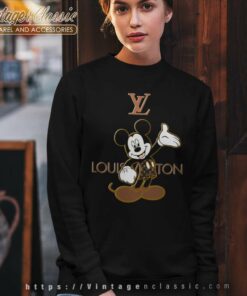 Mickey Mouse Louis Vuitton Shirt, Fashion LV Mickey Mouse Disney Shirt,  hoodie, sweater, longsleeve t-shirt