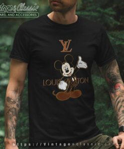 Louis Vuitton Lv Mickey Mouse Fashion T Shirt