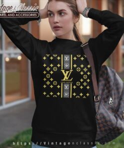 Louis Vuitton, Shirts, Louis Vuitton Signature Hoodie With Embroidery