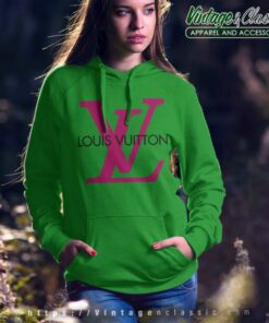 Louis Vuitton Green Unisex Hoodie For Men Women LV Luxury Brand Clothing  Clothes Outfit HT - Hoodie in 2023