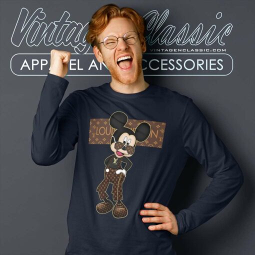 Louis Vuitton Mickey Mouse Stay Stylish Shirt