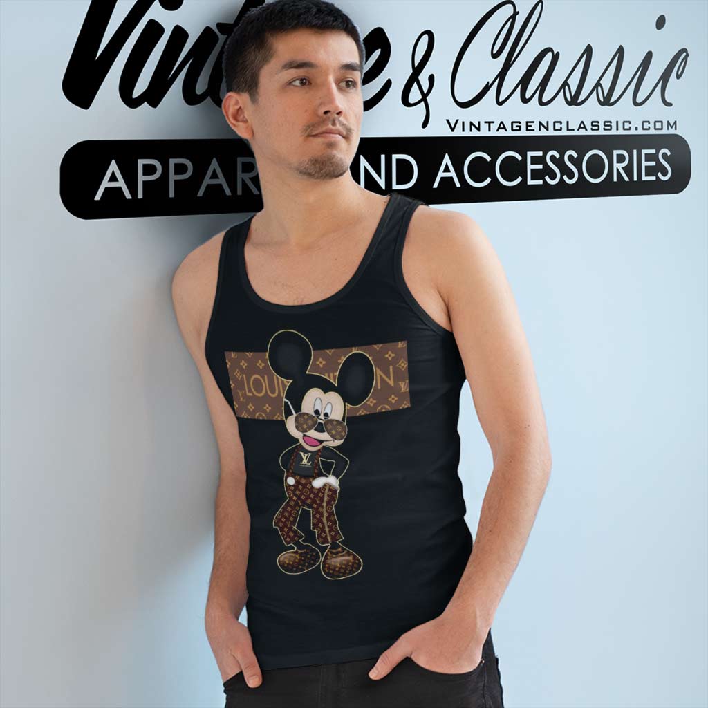 Louis Vuitton LV Mickey Mouse Fashion Shirt - Vintage & Classic Tee