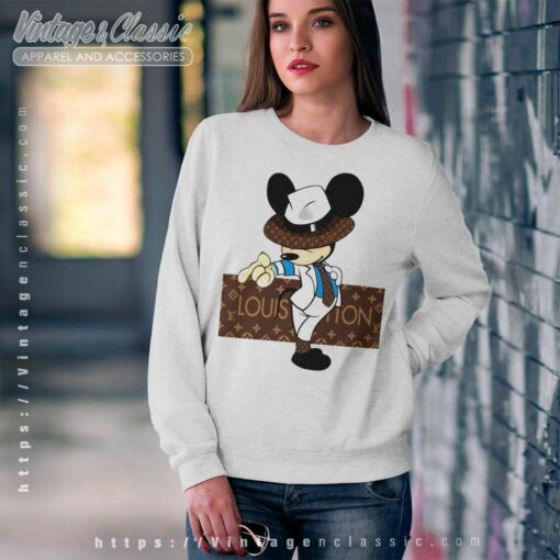 Louis Vuitton Mickey Mouse Fashion Shirt