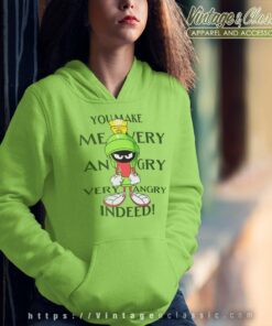 Marvin The Martian Angry Looney Tunes Hoodie