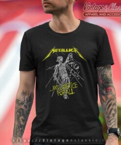Metallica And Justice For All Tracks T Shirt