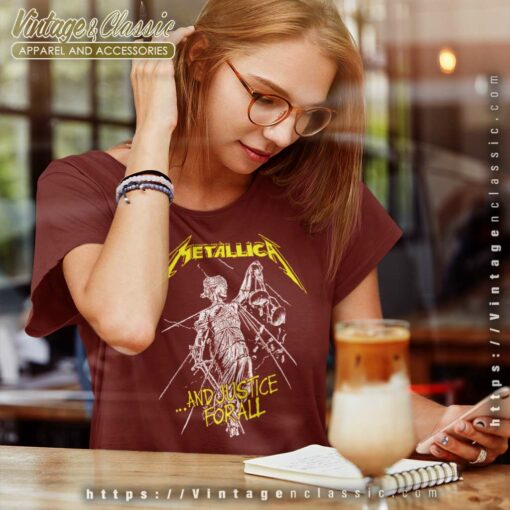 Metallica And Justice For All Tracks Shirt