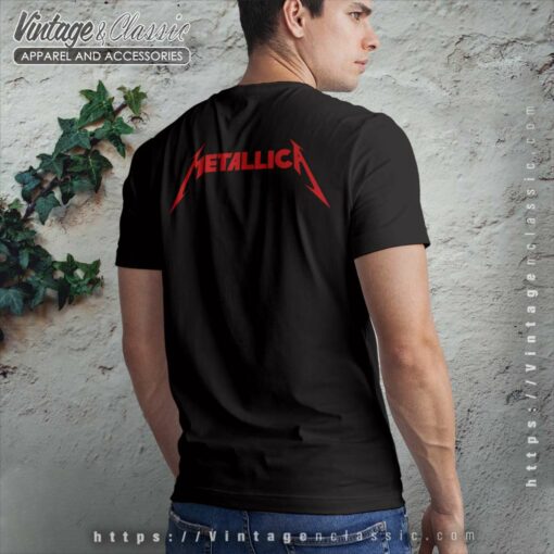 Metallica Rebel Concert Shirt