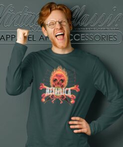 Metallica Rebel Concert Long Sleeve Tee