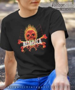 Metallica Rebel Concert T Shirt