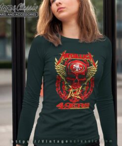 Metallica San Francisco 49ers Shirt - High-Quality Printed Brand