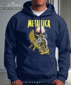 Metallica Shirt Fixxxer Rare Pushead Tour Hoodie