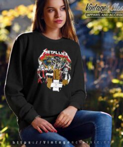 Metallica Shirt Lives On Dedicated To Cliff Burton Sweatshirt