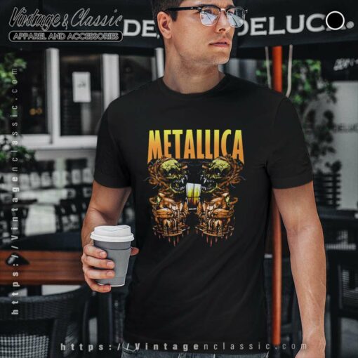 Metallica Shirt Pushead Design Summer Sanitarium Usa