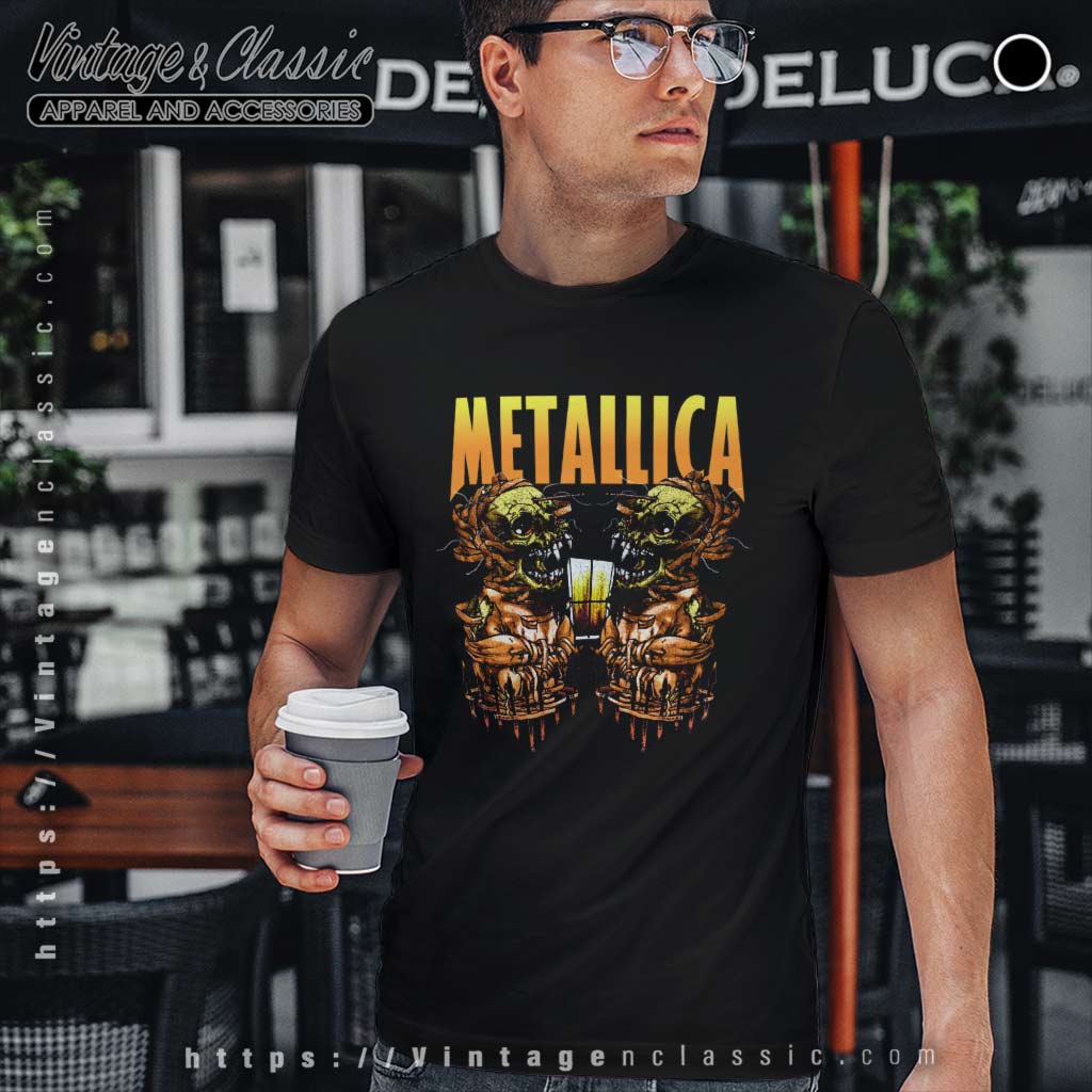 Electrifying Metallica: Ride the Lightning T-Shirt - Vintage Band Shirts
