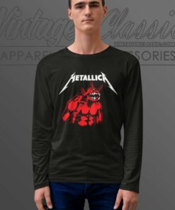 Metallica T Shirt Jump In The Fire Kill Em All Long Sleeve Tee