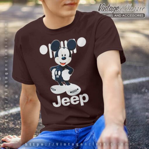 Jeep Mickey Mouse Disney Shirt