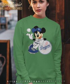 Mickey Mouse Los Angeles Dodgers Sweatshirt