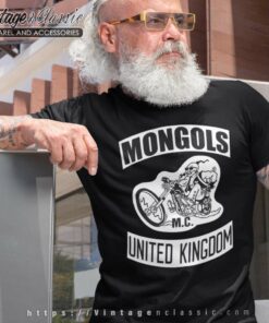 Mongols Mc United Kingdom Biker T shirt