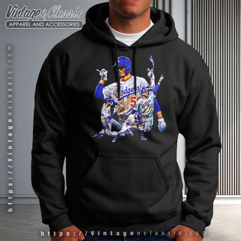 Mookie Betts Cartoon Los Angeles Dodgers Signature shirt, hoodie