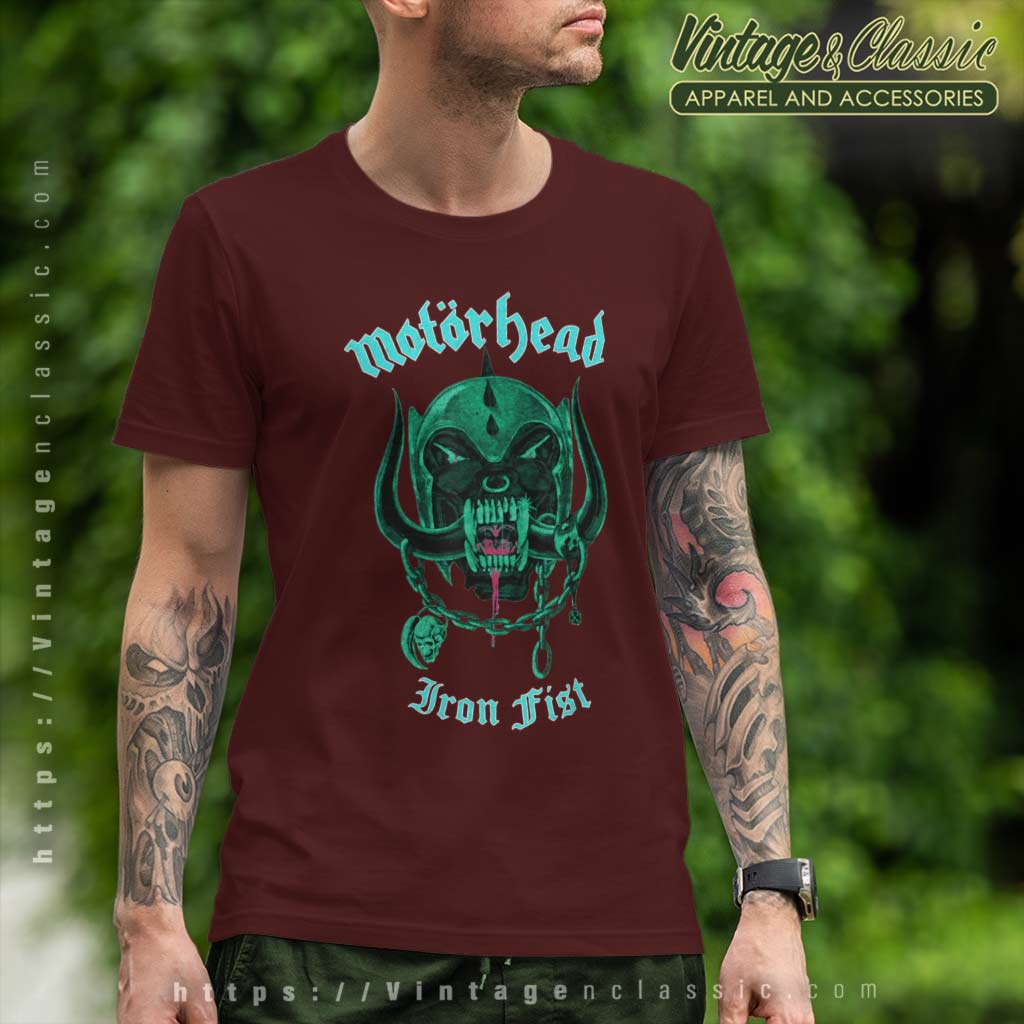 MOTORHEAD Iron Fist t-shirt – Southern Livin' Designs