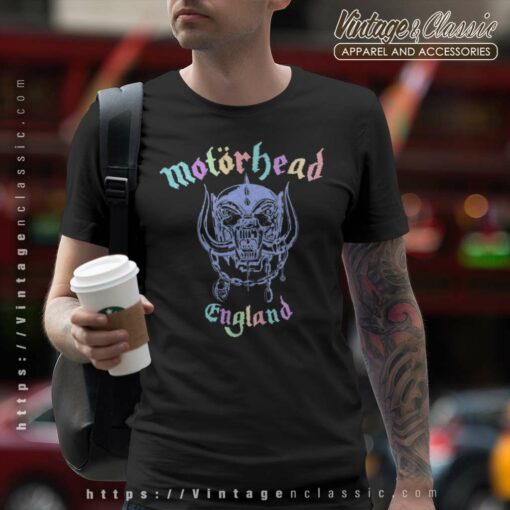 Motorhead Shirt Album England