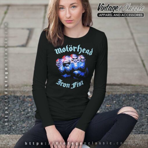 Motorhead Shirt Album Iron Fist