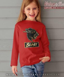 Mr Beast Logo Gold Long Sleeve Youth and Kid Recovered Recovered