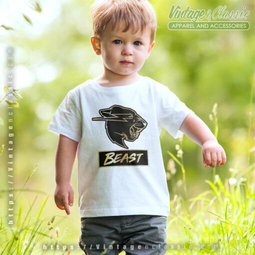 Mr Beast Logo Gold Shirt