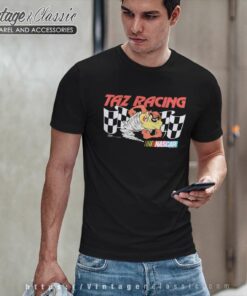 Nascar Racing Looney Tunes Taz T Shirt