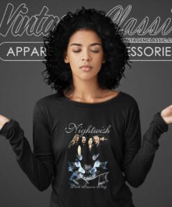 Nightwish Band Shirt Dark Passion Play Long Sleeve Tee