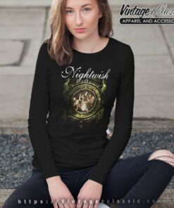 Nightwish Shirt Finland Metal Graphic Long Sleeve Tee