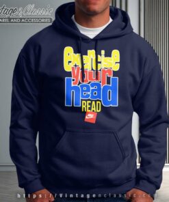 Nike Ghost Writer Exercise Your Head Read Hoodie