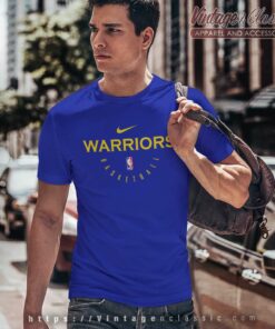Nike Golden State Warriors Baseball Shirt
