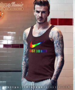 Nike inspired Rainbow Just Do Her LGBTQ Shirt