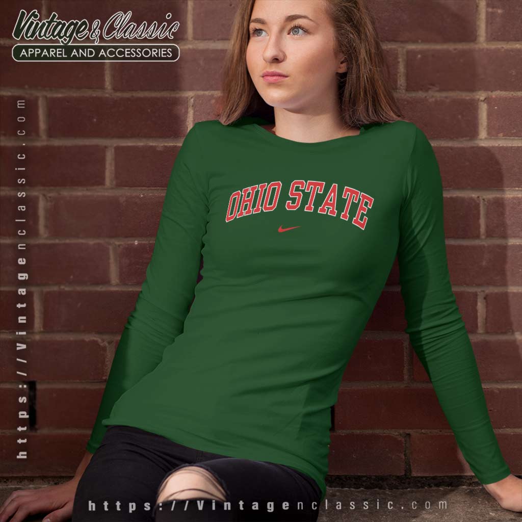Nike Ohio State University Shirt - Vintagenclassic Tee