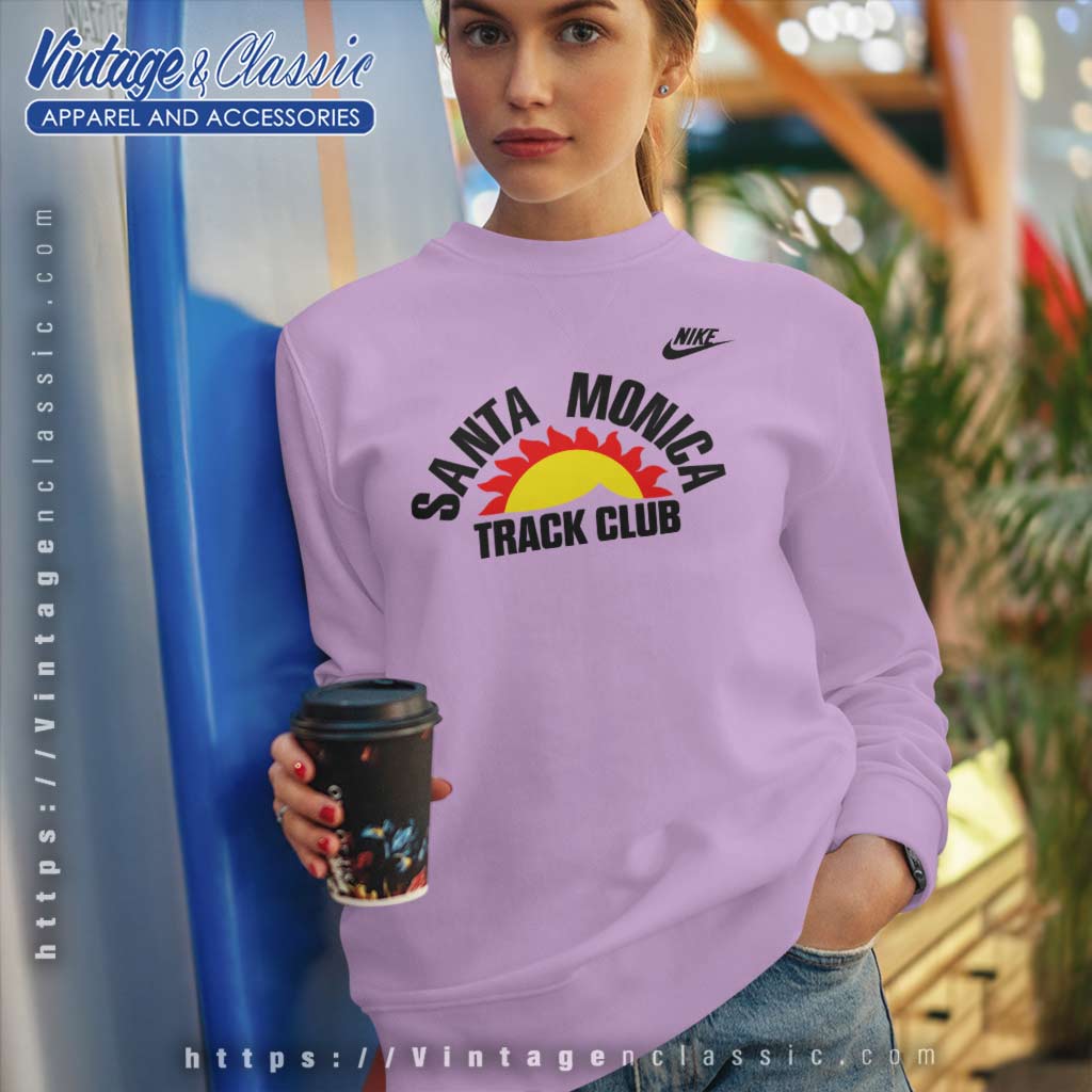 Stewart Island Transparant luister Nike Santa Monica Track Club Shirt - High-Quality Printed Brand