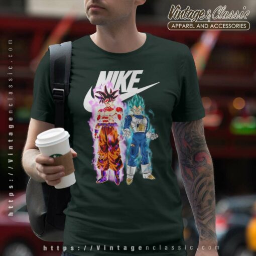 Nike Son Goku And Vegeta Dragon Ball Super Shirt