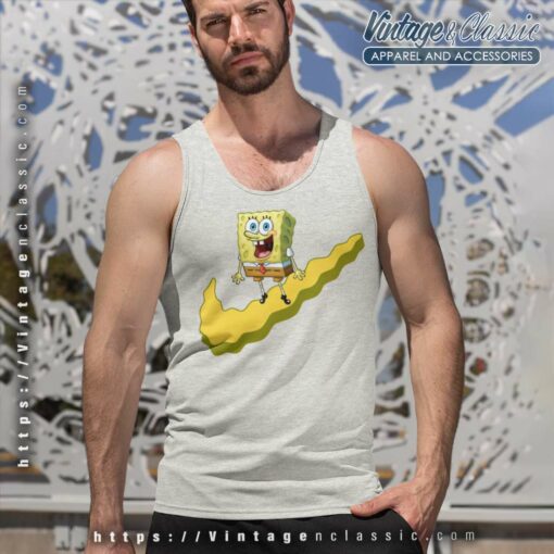 Nike Spongebob Collab Parody Funny Shirt