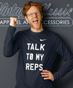 Nike Talk To My Reps Graphic Long Sleeve Tee