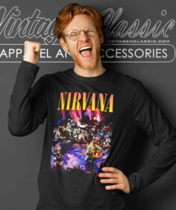 Nirvana Live Unplugged Concert Shirt