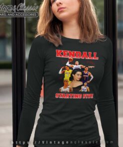 Official Kendall Jenner Starting Five Long Sleeve Tee