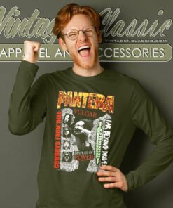 Pantera Shirt Album Covers Long Sleeve Tee