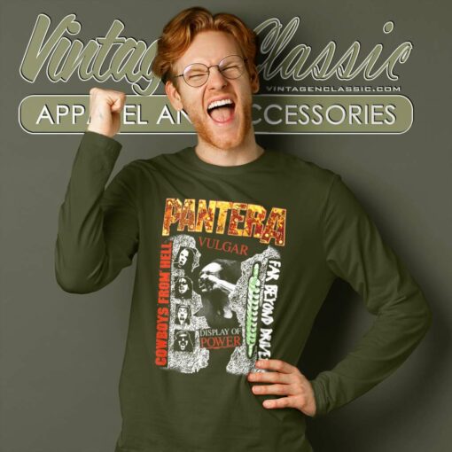 Pantera Shirt Album Covers