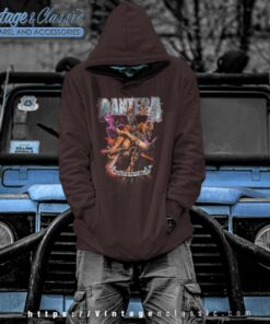 Pantera Shirt Album Cowboys From Hell Riding Skeleton Hoodie