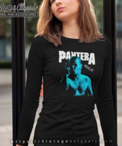 Pantera Shirt Song Walk Long Sleeve Tee